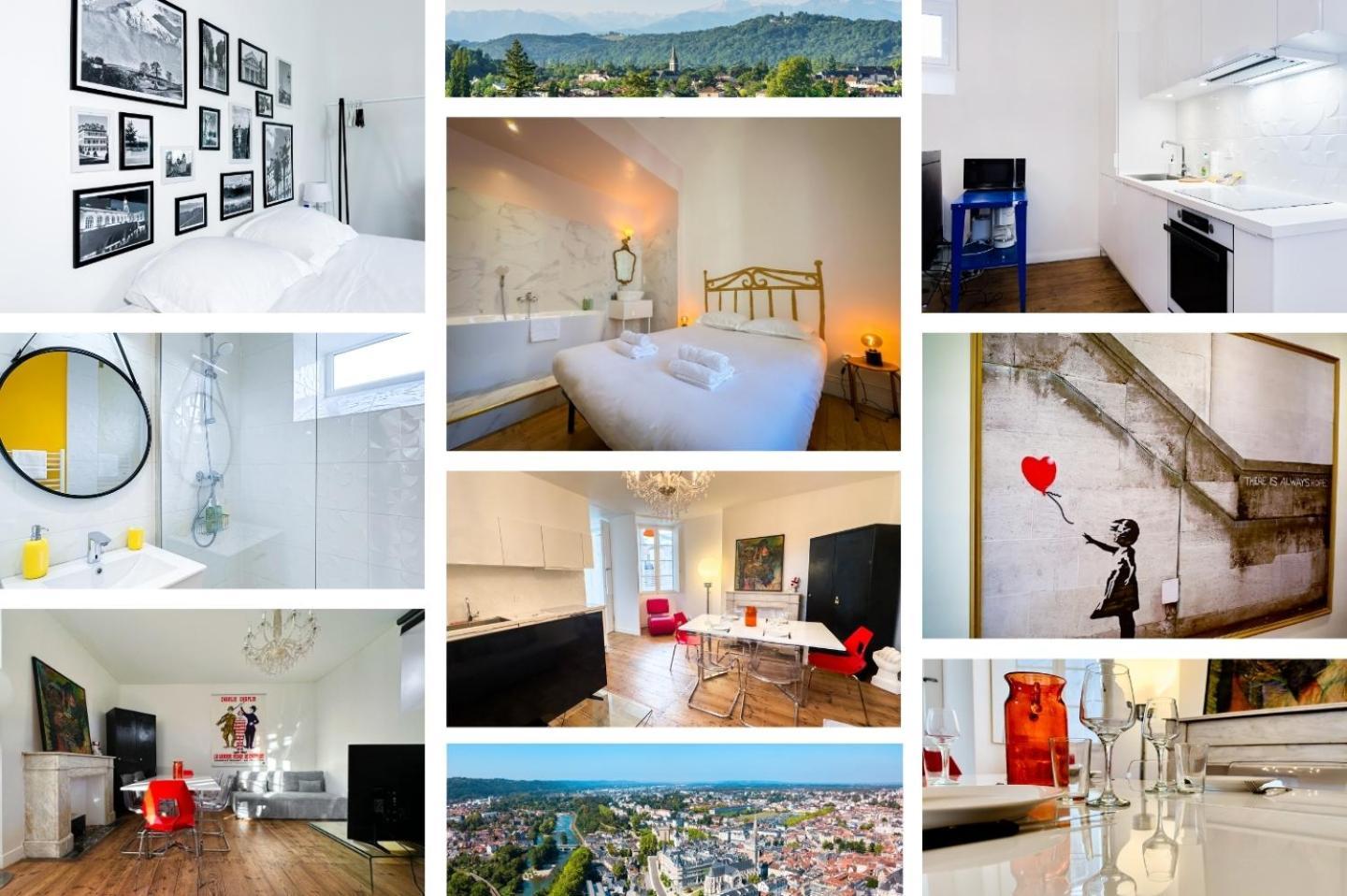Superbe Appartement Hypercentre - L'Artistique 波城 外观 照片